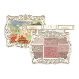 「cheerflor游乐者」眼影正品官方日常大地色蓝色眼影盘自然显色