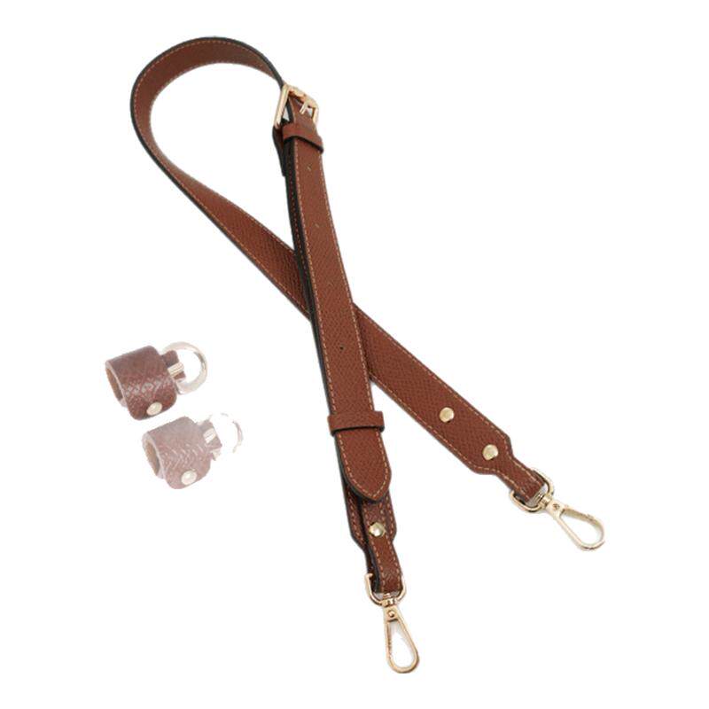 适用珑骧包小号肩带免打孔真皮longchamp龙骧包带改造斜挎背带