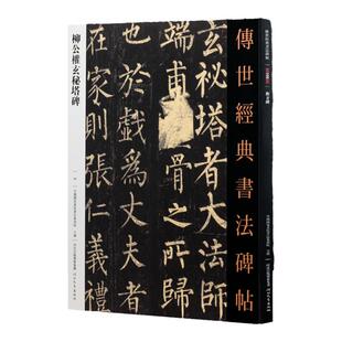 柳公权玄秘塔碑字帖 传世经典书法碑帖 柳公权楷书字帖高清刻石原碑帖临摹楷体书法字贴柳体正楷河北教育出版社正版图书书籍