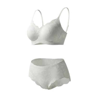 SoftRose无痕玫瑰蕾丝内衣裤抗菌