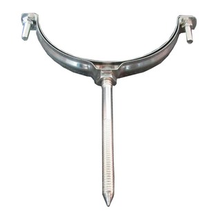 不锈钢雨水管卡箍接地加厚PVC配件螺丝排水管扣给水管夹固定管箍