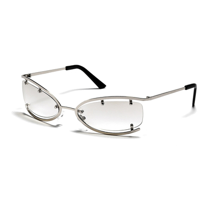 小众金属辣妹复古太阳镜