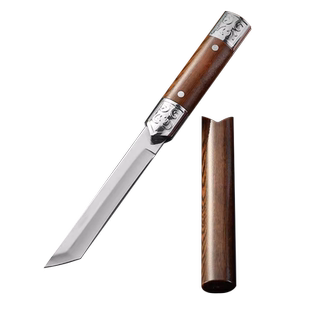 M390水果刀家用神笔小刀锋利高硬度迷你随身户外小直刀高档瓜果刀