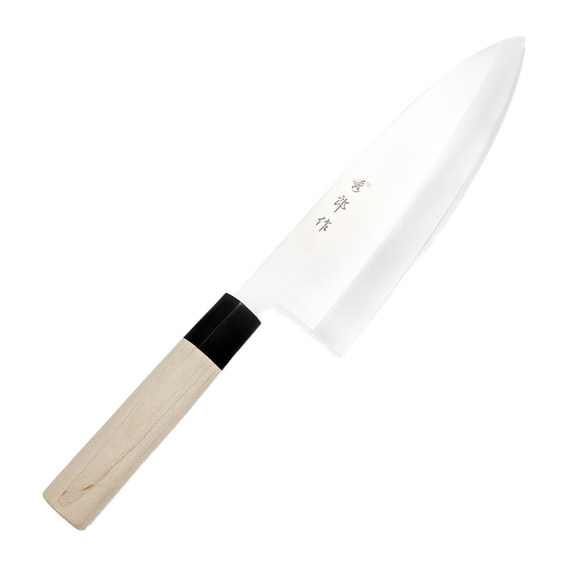 秀郎作刺身刀鱼头刀日式料理刀日本柳刀切三文鱼片刀厨师分刀牛刀