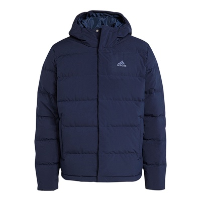 阿迪达斯男女户外保暖连帽羽绒服
