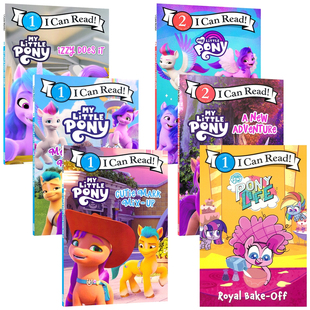 I Can Read My Little Pony A Magical Reading Collection 小马宝莉 分级读物 纯真友谊 奇幻冒险 课外阅读 英文原版进口儿童图书