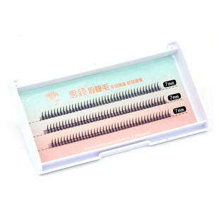 梦思颖A型仙子毛下睫毛嫁接自己接单簇分段式自然仿真卷翘假睫毛