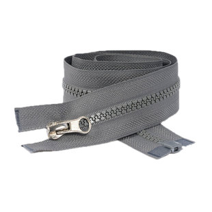 拉链辅料配件5号8树脂塑料开尾羽绒服外套长款上衣棉衣长拉锁拉头