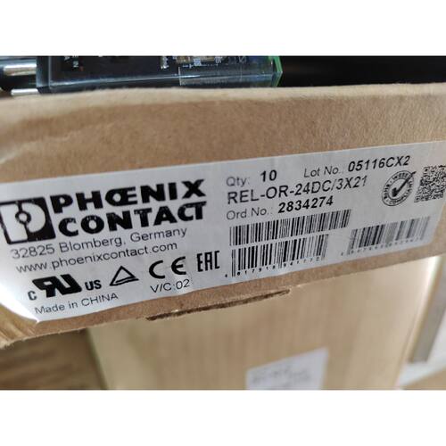 议价EL-OR-24DC/3X21原装菲尼克斯功率继电器 NO.2834274 24V 11