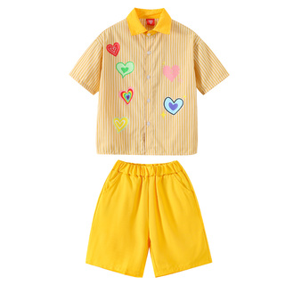 六一儿童节表演服儿童小学生啦啦队演出服幼儿园可爱港风毕业服装