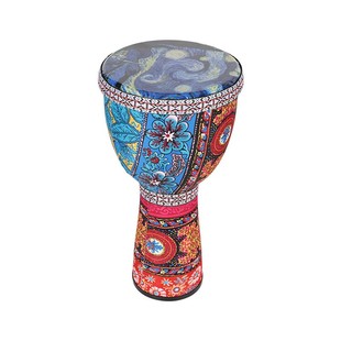 儿童9寸非洲鼓幼儿园小学生专用山羊皮初学者8寸木手鼓乐器送肩带