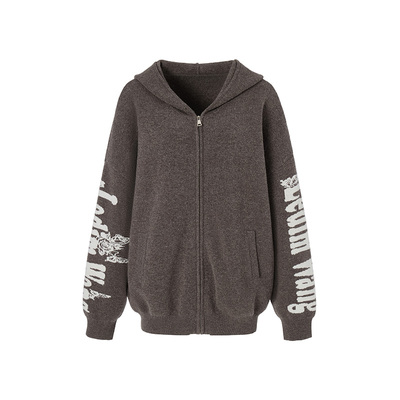 LEDIMWANG开衫休闲裤针织套装