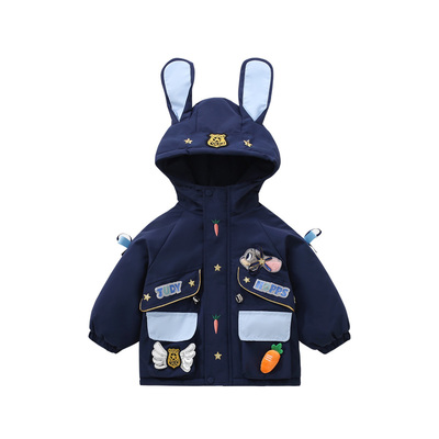D.Bkyer系列女童兔子警官外套