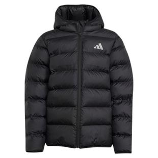 男女大童舒适休闲保暖连帽棉服秋冬新款adidas阿迪达斯官方轻运动