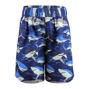 弈姿纳通短裤铩羽印花沙滩裤短裤宽松印花不包含上衣