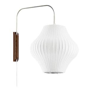 尼尔森气泡蚕丝灯 ins风卧室床头壁灯简约日系餐厅灯饰北欧装饰