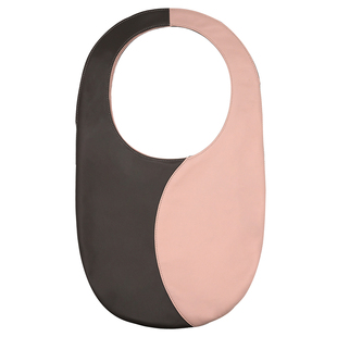 A.Cloud Curve Forms | Flat Tote 两面撞色肤感小羊皮单肩托特包