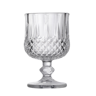 【福利】ins欧式高颜值加厚玻璃杯鸡尾酒杯高脚杯家用钻石矮脚杯