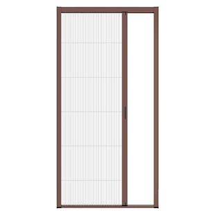 纱门防蚊门隐形推拉式沙门免打孔家用门帘铝合金折叠金刚网纱窗门