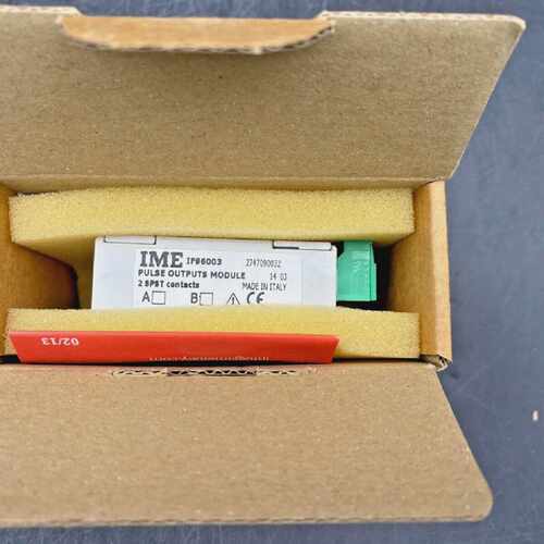 IME IF96003 PULSE OUTPUTS MODULE 2SPST CONTACTS