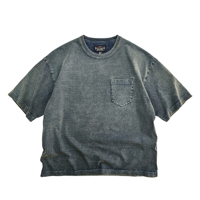 西里布复古怀旧宽松全棉短袖T恤