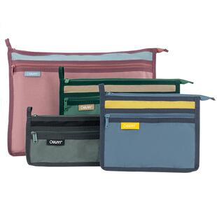 欧力益孕检收纳袋产检册孕妇资料档案体检单防水发票收据文件袋孕妈妈怀孕检查宝宝疫苗本报告拉链手提包定制