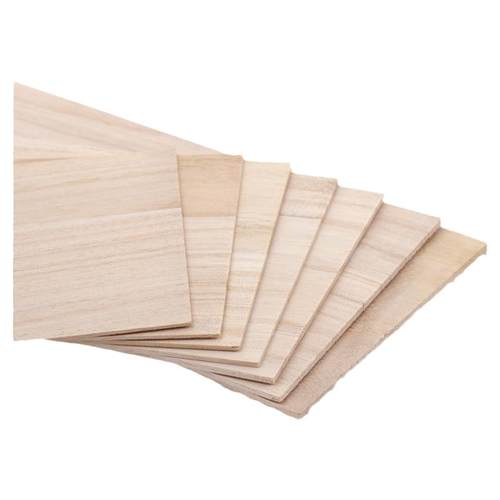 手工航模飞机木桐木片diy材料烙画飞机建筑模型材料薄木片桐木板