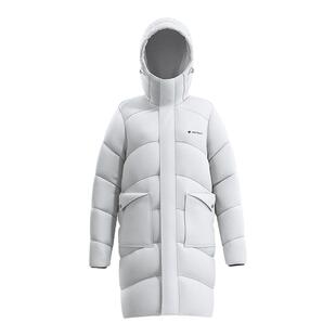 HOTSUIT后秀运动羽绒服女中长款连帽秋冬季加厚保暖休闲外套女款