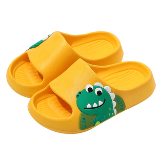 儿童拖鞋男童夏季卡通恐龙居家室内浴室洗澡防滑中大童男孩凉拖鞋