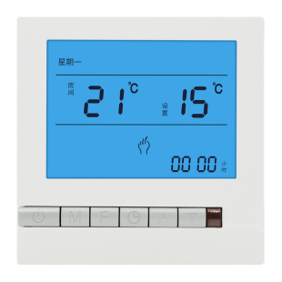 水地暖温控器智能温控开关液晶电热温度控制器恒温水采暖通用面板