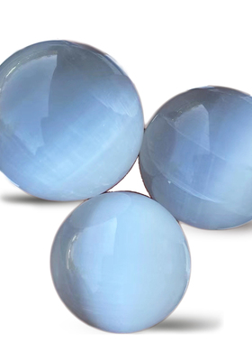 透石膏把玩健身球摆件水晶球转运