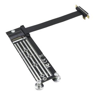 PCI-E转M2转接线 m2 NVME SSD固态硬盘转pcie 1X延长线 3.0