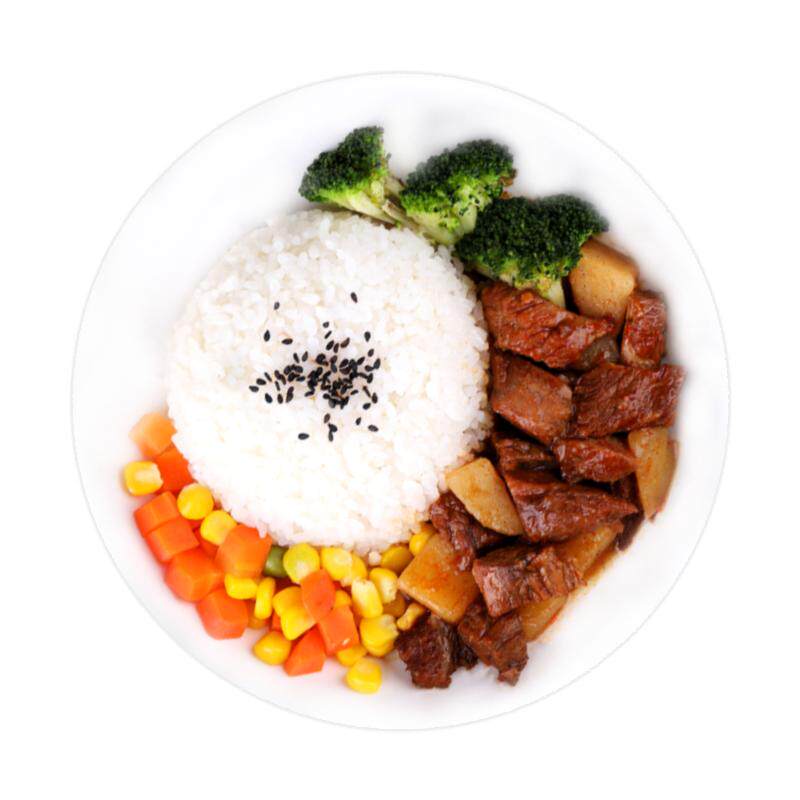 米小福土豆烧牛肉常温料理包预制菜速食商用快餐外卖成品加热即食