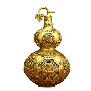 铜葫芦摆件开口四象葫芦家居客厅玄关酒柜装饰工艺品新房乔迁礼物