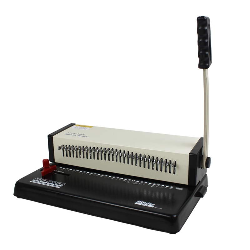 H3018全抽刀30孔打孔机B5 26孔5孔活页圈装订机20孔活页本册装订