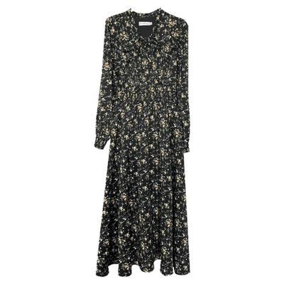 2025新款碎花长裙大码连衣裙