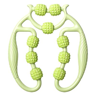 腿部按摩器环形夹腿滚轮