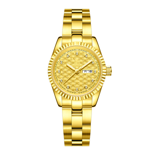 繁花联名上海手表68周年纪念款24K金表女金色年华自动机械表夜光