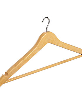 【服装店专用】木质衣架加厚加粗