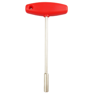 自行车工具隐藏式辐条扳手T字型套筒钢丝辐条扳手内置辐条帽工具