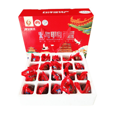 河北保定特产雄安新区白洋淀烤鸭