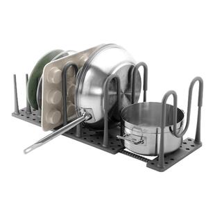 加拿大umbra抽屉炊具分隔板锅盖锅具厨具收纳架厨房收纳架免打孔