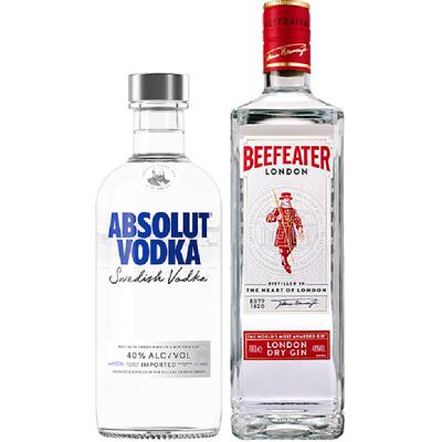 绝对必富达洋酒组合1.2L×1套