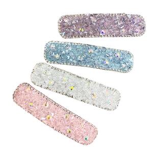 X-nenfen韩国进口亮闪钻BB夹洋气百搭少女后脑勺发夹边夹碎发夹子