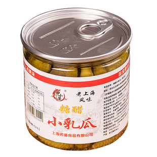 申小酱酸黄瓜糖醋酸甜罐装餐饮酒店商用上海酱菜荷兰瓜七宝老街