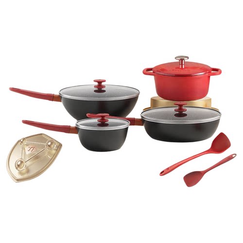 双立人Now Plus II有钛不粘锅套装炒锅铸铁锅煎锅宝宝辅食奶锅