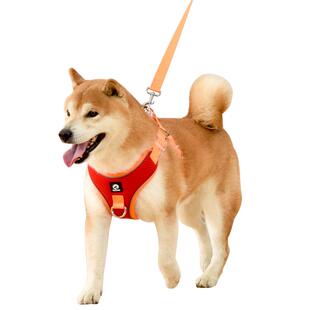 狗狗胸背带背心式牵引绳狗绳中型犬柴犬柯基宠物狗链子遛狗绳项圈