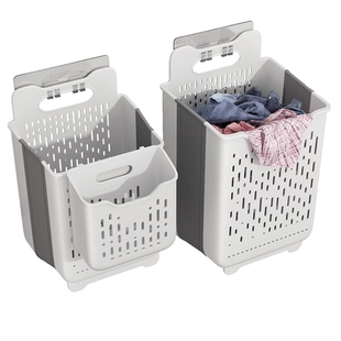 佳帮手脏衣篓家用脏衣篮卫生间收纳篮可折叠浴室放脏衣服收纳筐