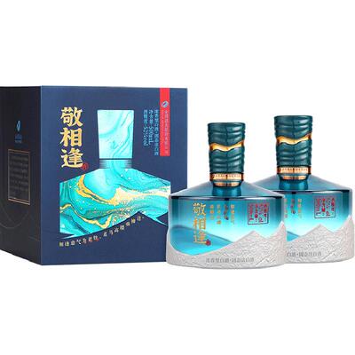 舍得52度500ml*2瓶敬相逢舍得酒