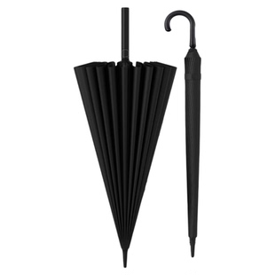 双层自动雨伞长柄大号加固加厚结实抗风暴雨专用伞三双人男士雨伞